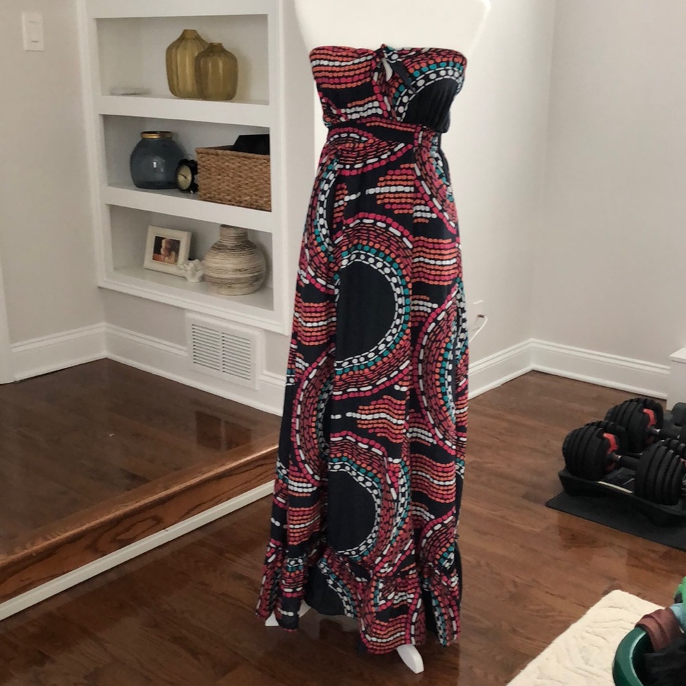 Colorful maxi dress